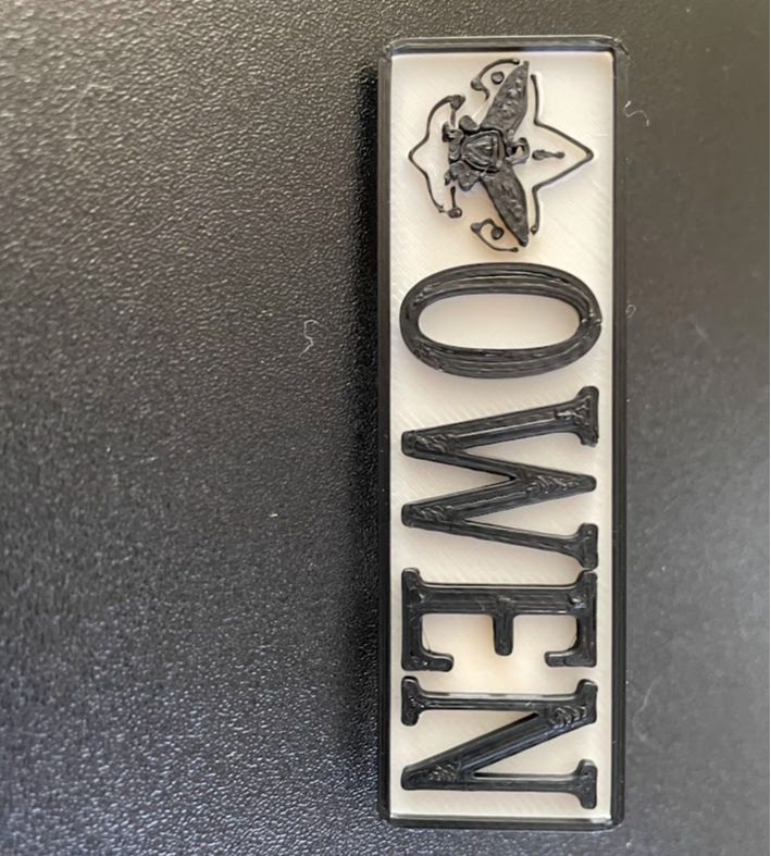 scout name tag