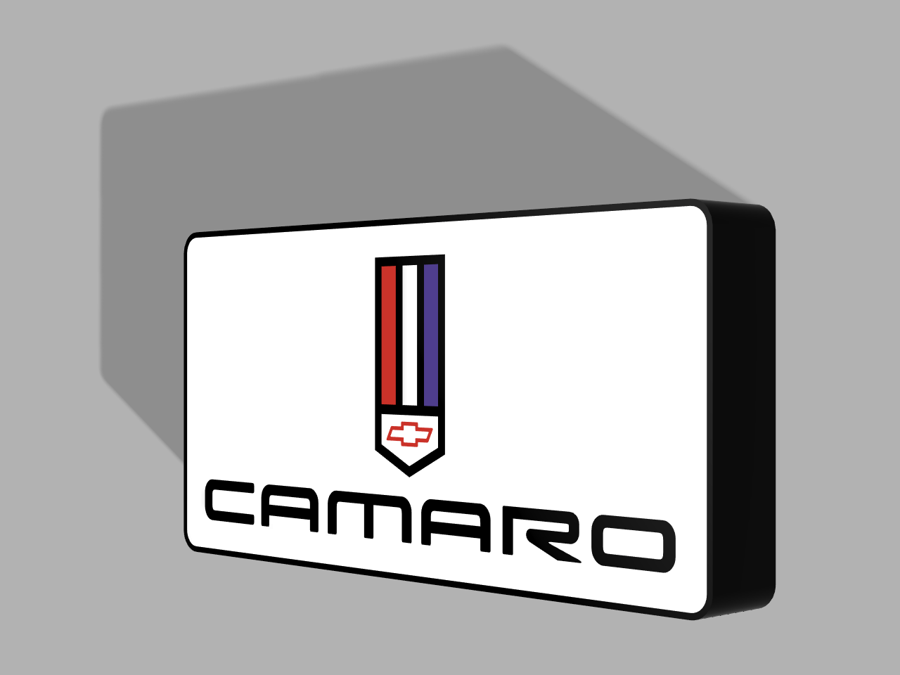 Camaro LED Lightbox Sign