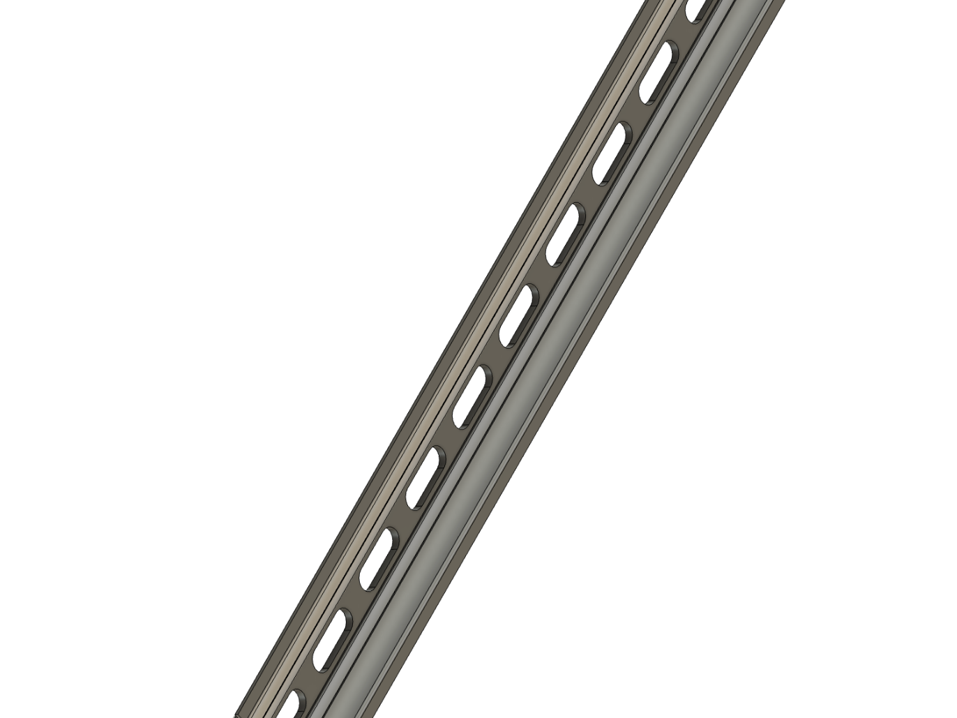 3D Printable 35mm Din Rail