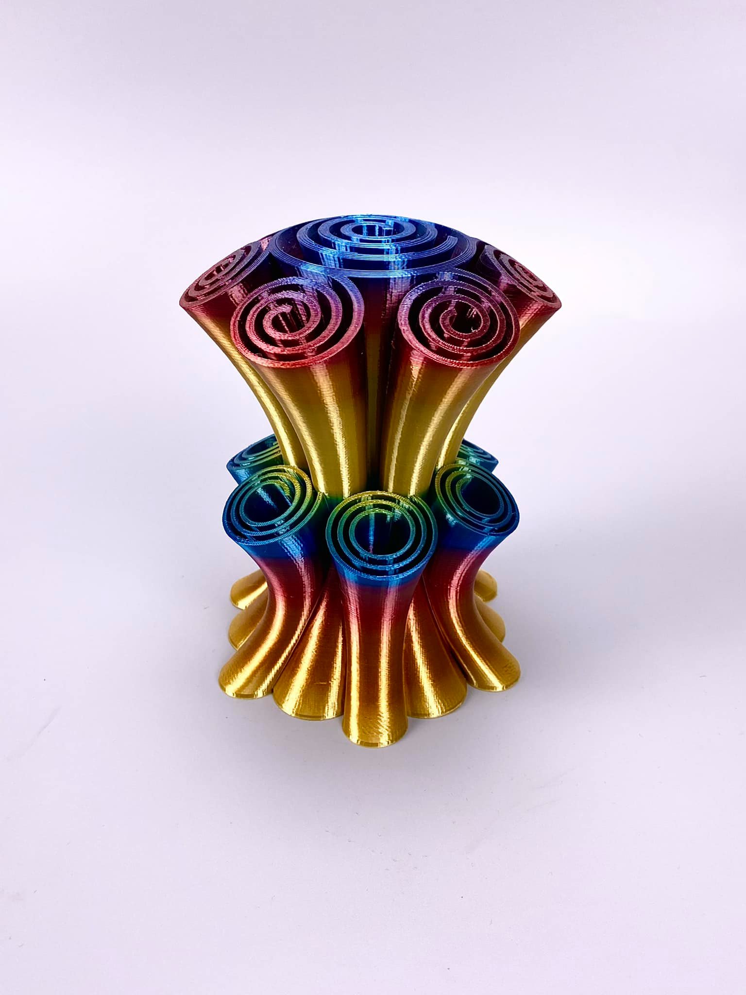 Scroll Vase
