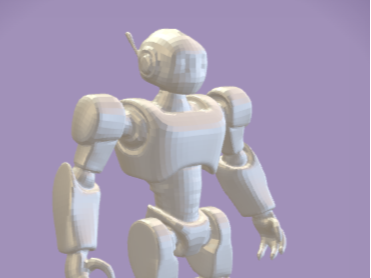 Robot statue