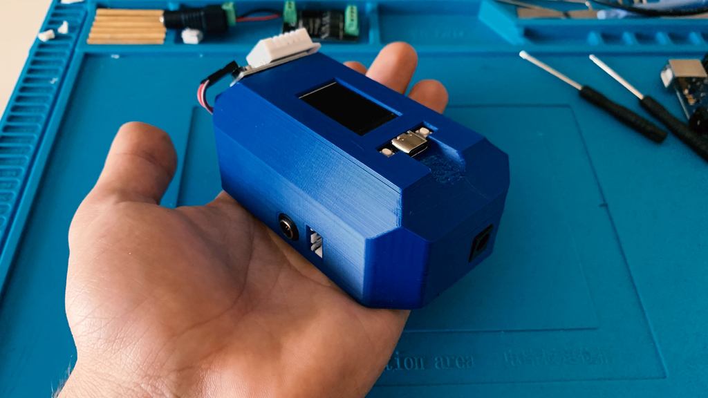 Climate control unit with a TTGO