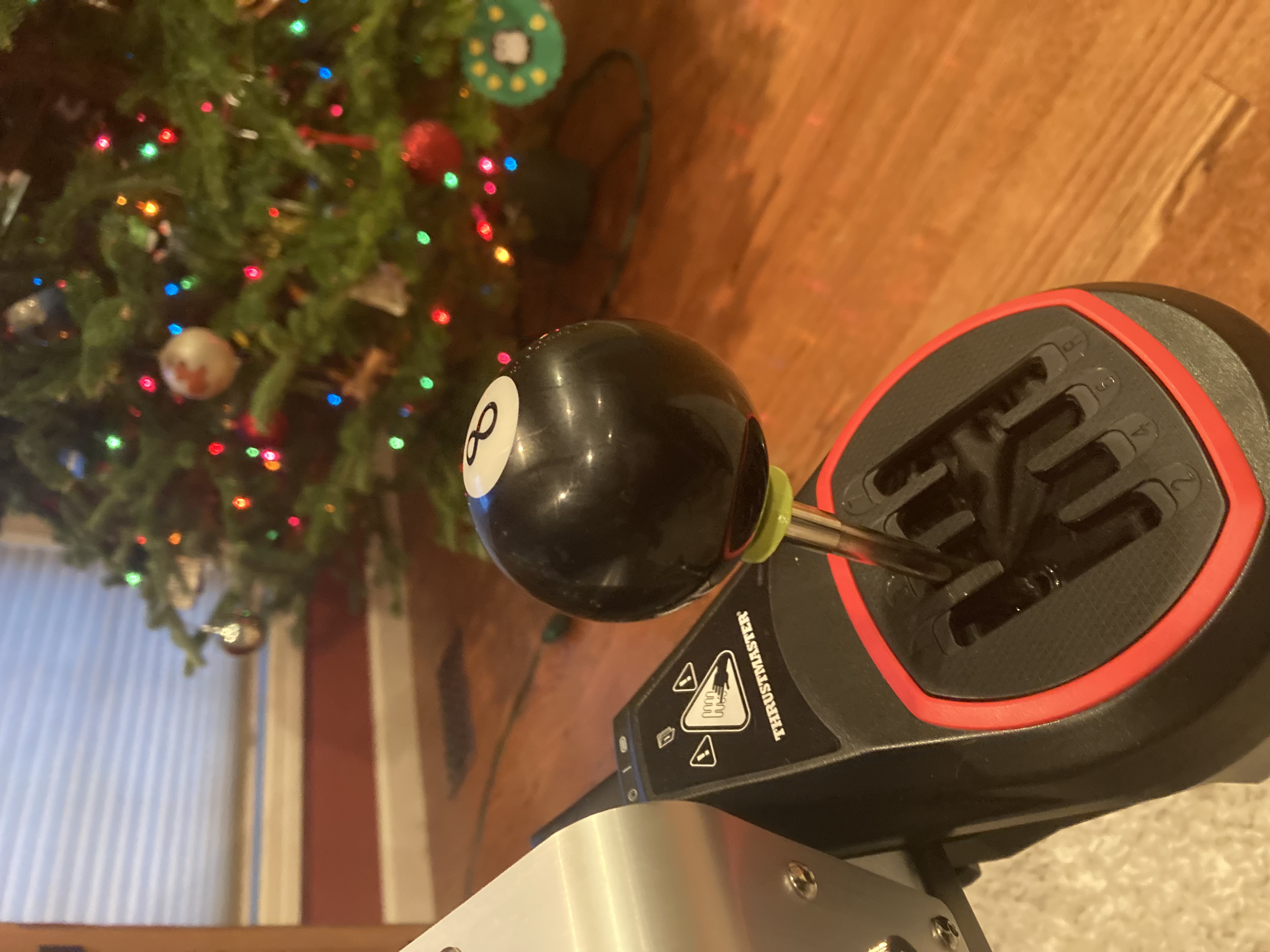 Thrustmaster TH8S shift knob adapter to m12 size