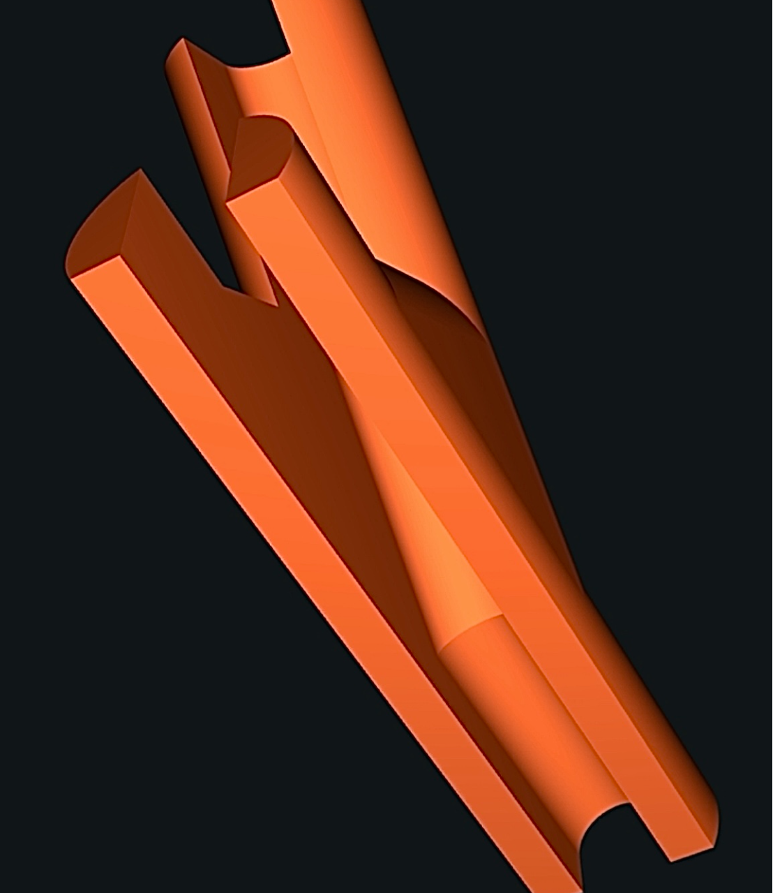 convoluted tube to LAN FiberOptics