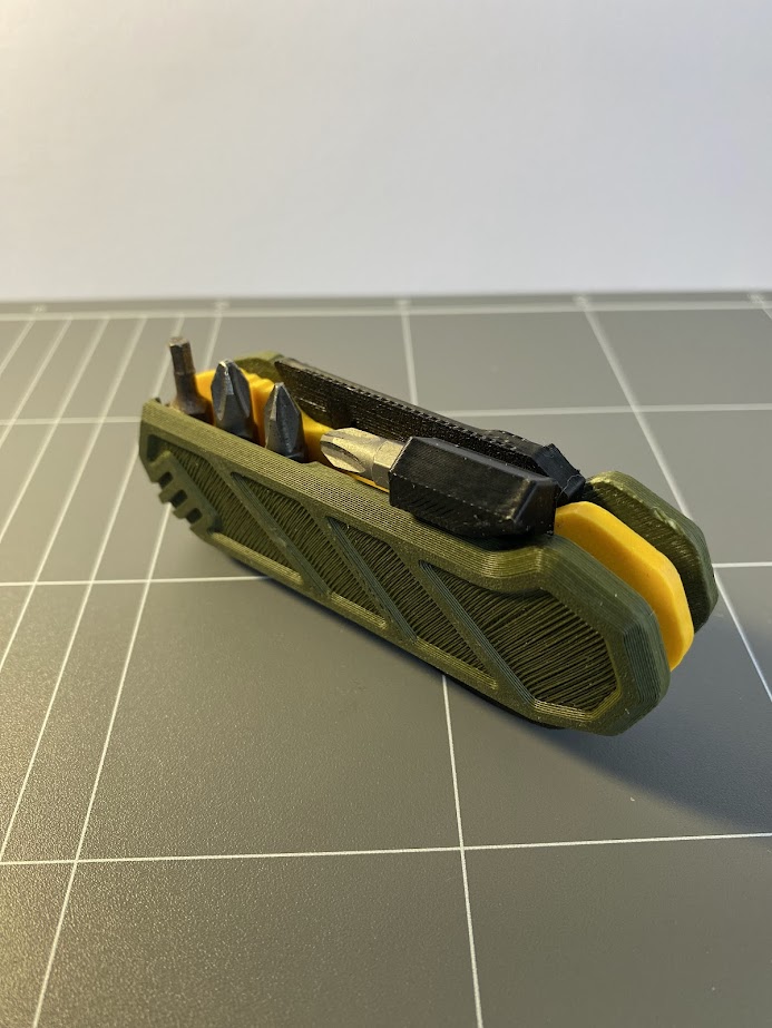 FoldX - Foldable multi-tool - Screw bit tool-head