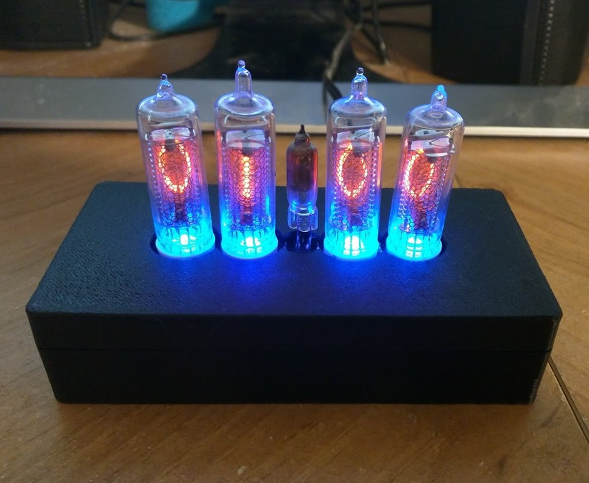 Nixie clock case