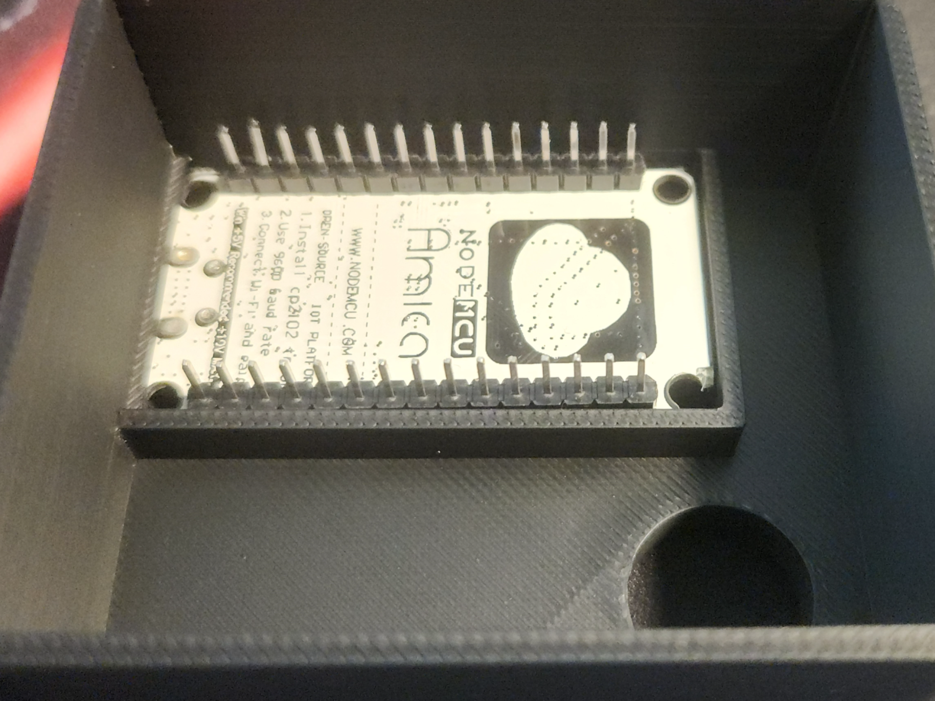 Inverted ESP 8266 Box