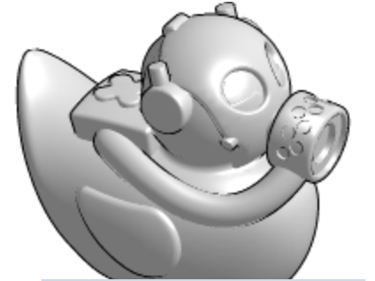 gas mask duck