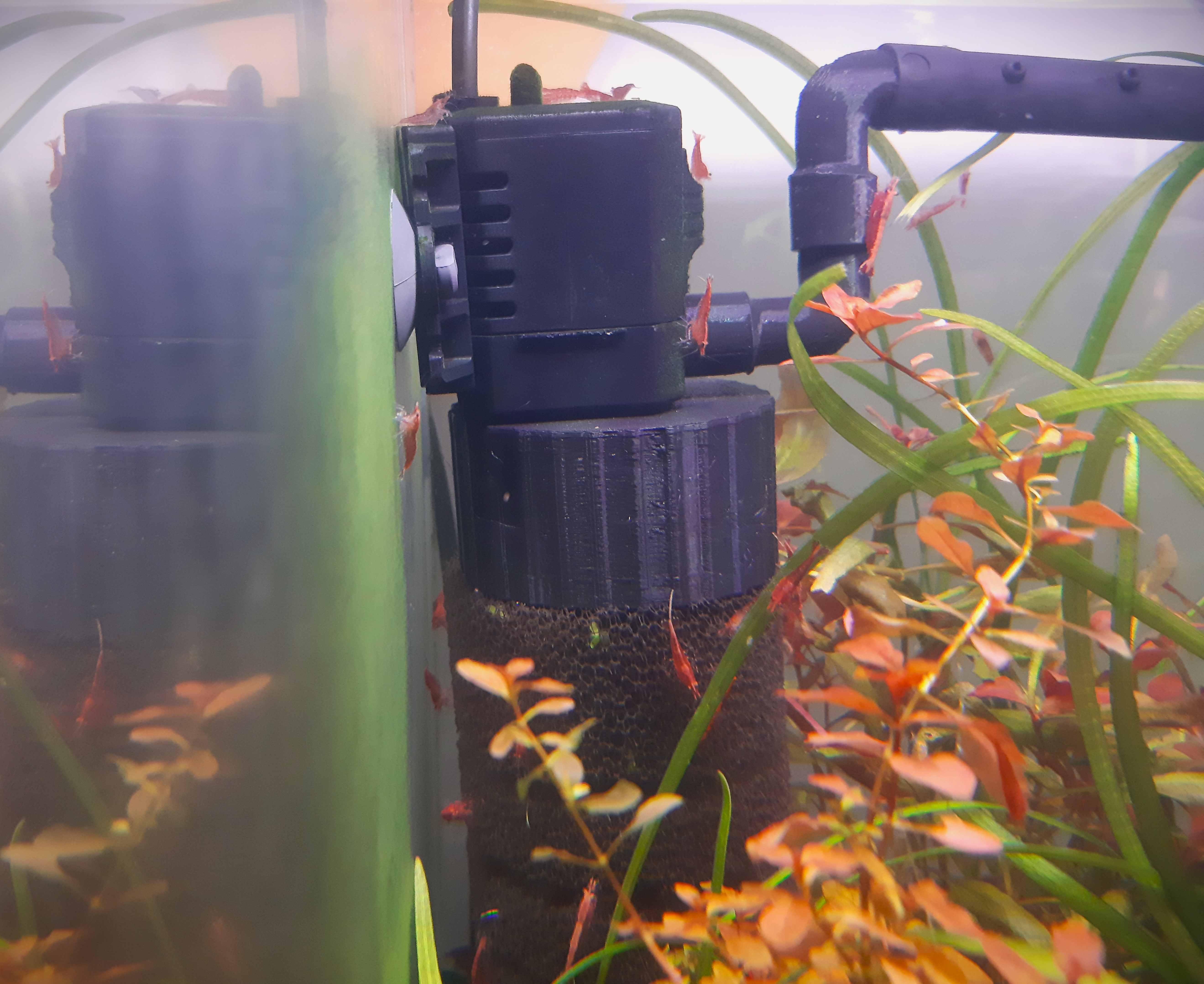 Parametric aquarium filters elements [F360 only]