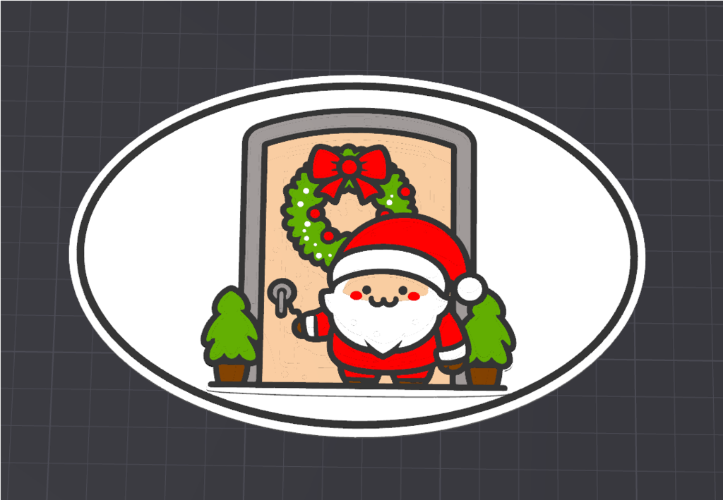 Santa Sign