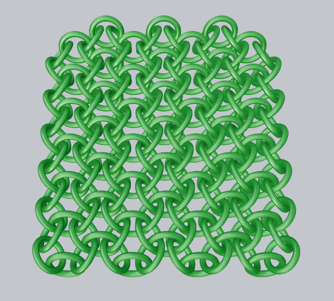 Hoodoo Hex sheet Chainmail pattern (Version1)