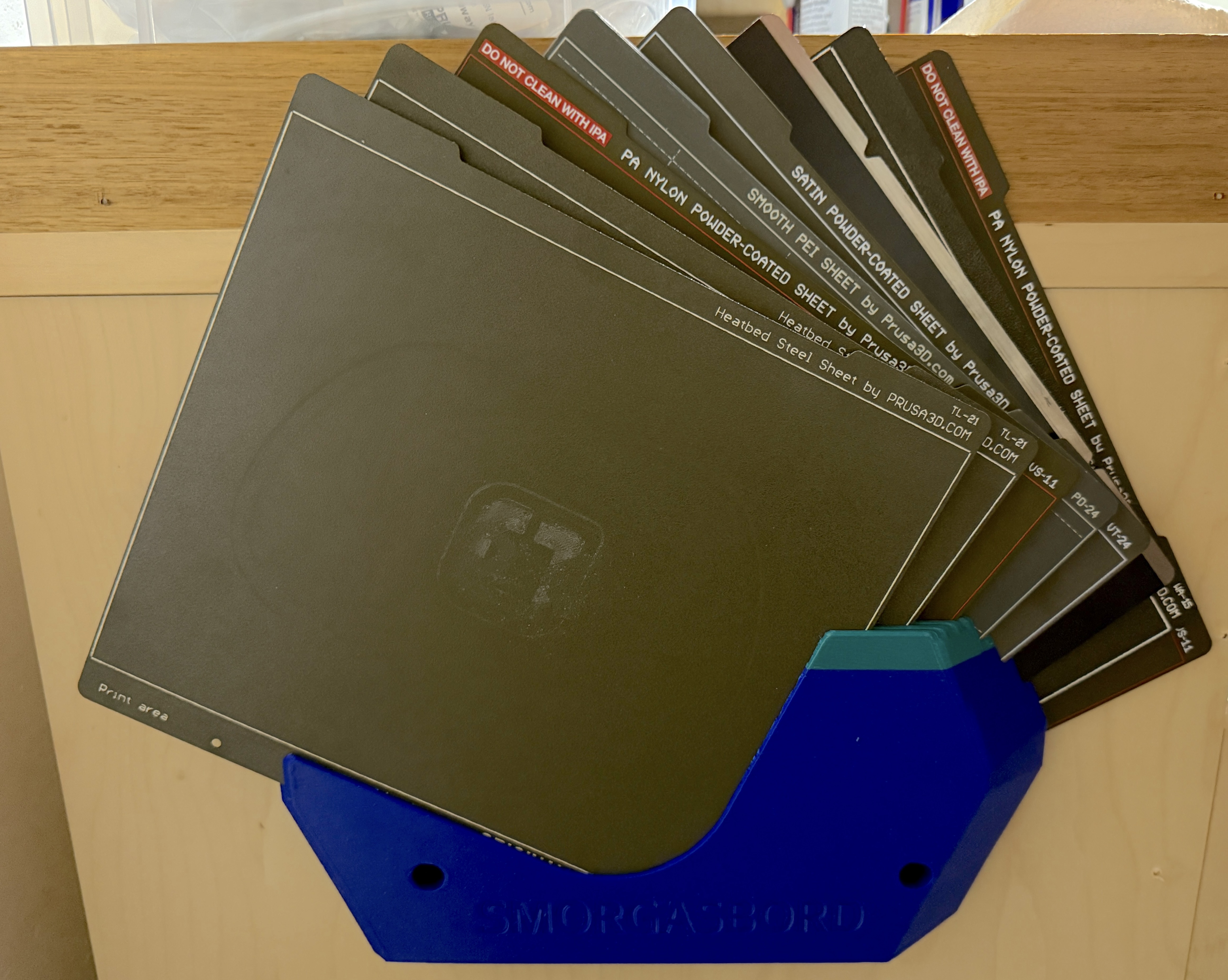 Smorgasbord Build Sheet Holder