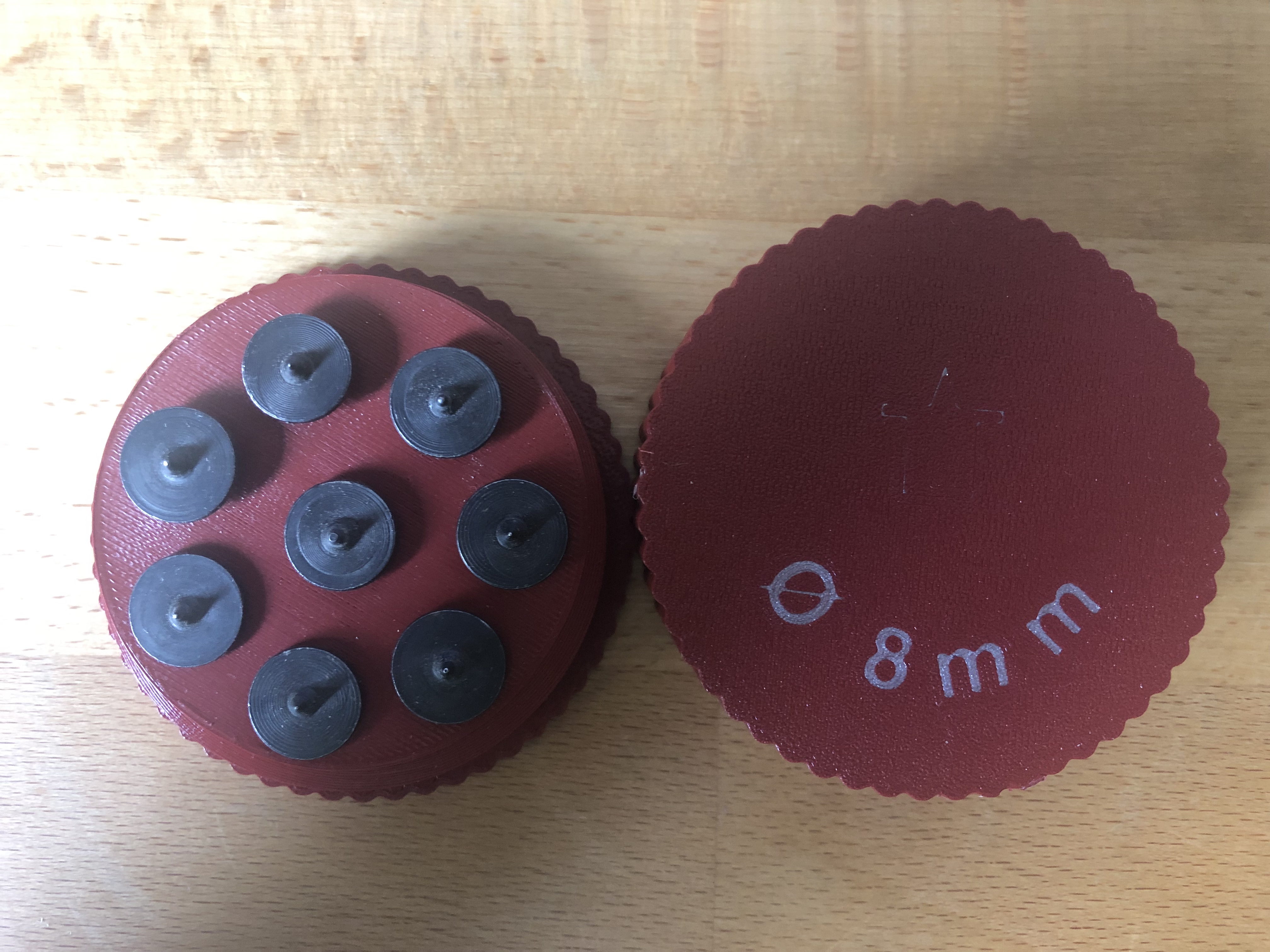 Dowel Pin Center 8mm box