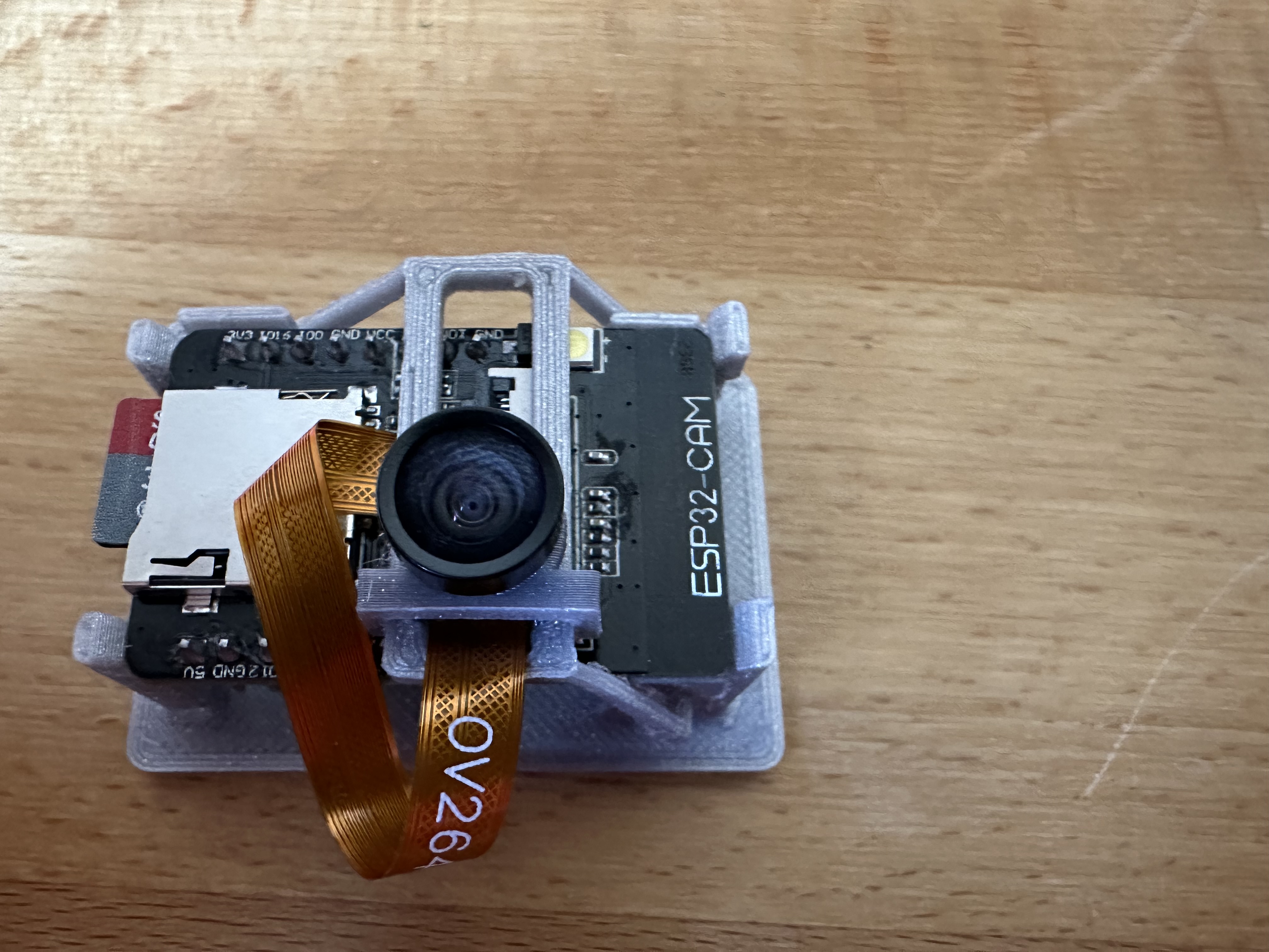 ESP32 Cam wide angle lens holder