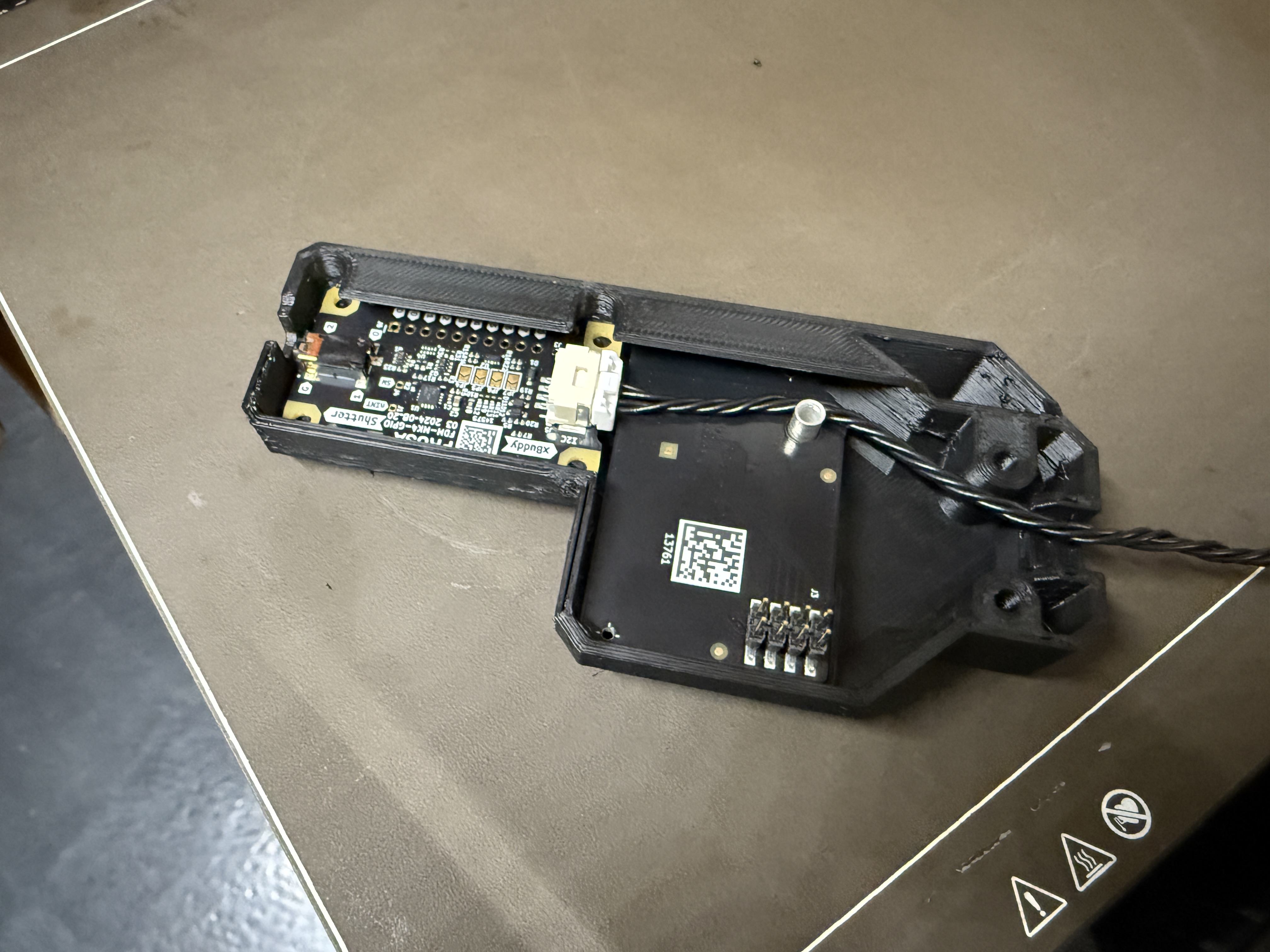 Wifi cover + GPIO case for Mk4s, Mk3.5 etc.