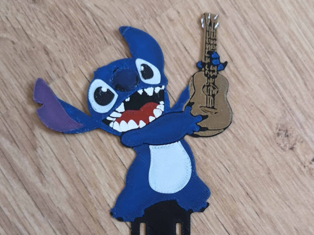 Marcapaginas stitch