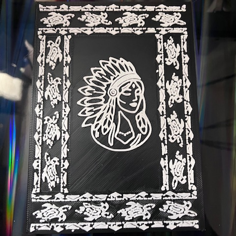 NATIVE AMERICAN WOMAN ART