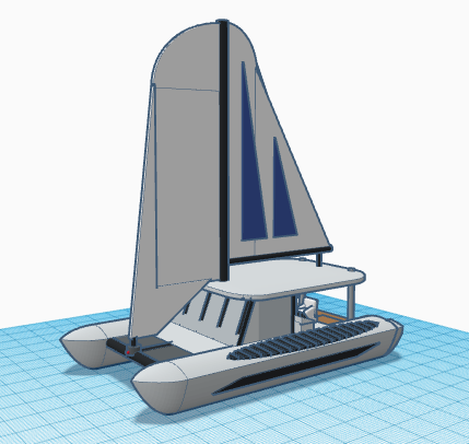 Catamaran Sailboat