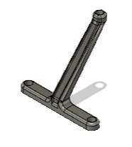 Serpent X20 Rear Body Stop H32mm