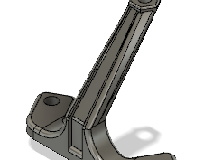 Serpent x20 FRONT body stop H31mm