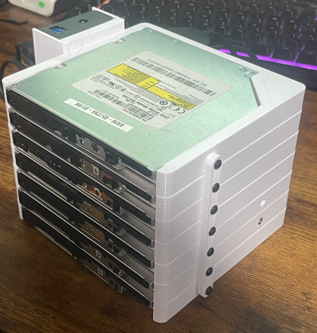 Laptop Optical Drive Stack