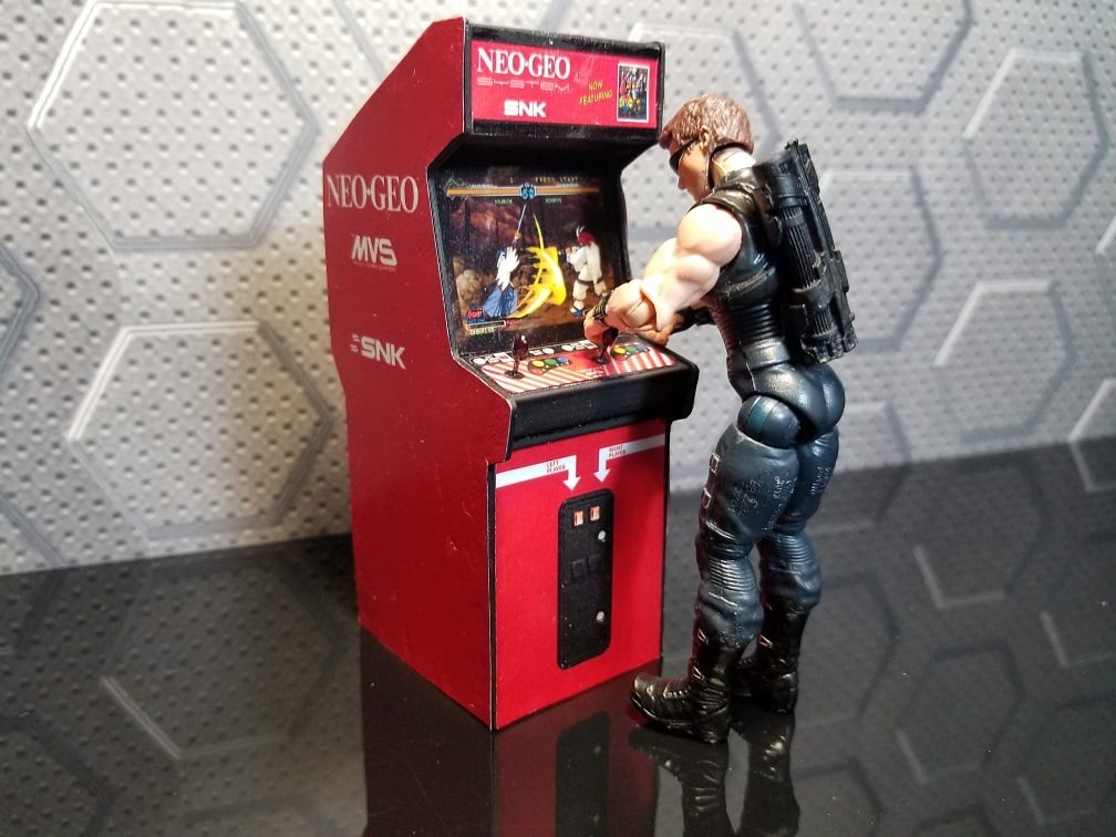 Neo Geo Arcade Machine Cabinet Standard 1:16 scale
