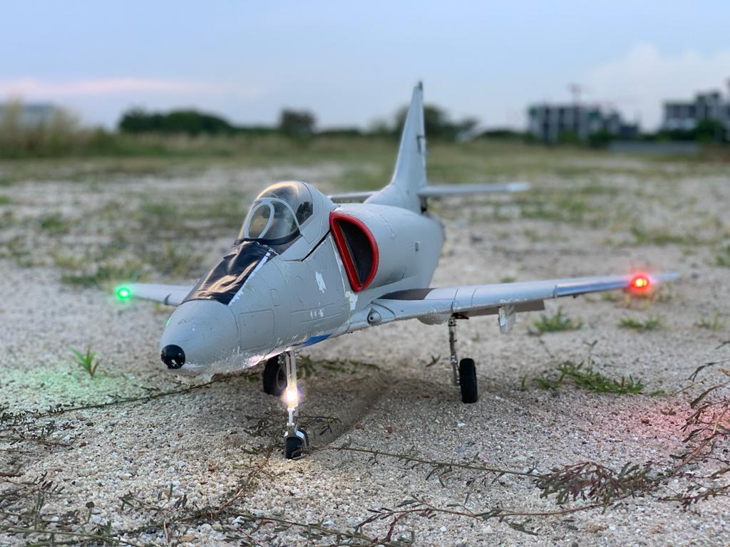 Freewing A-4E/F Skyhawk Turbine Conversion - Tank