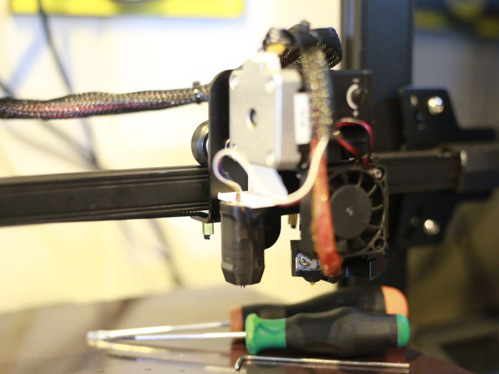Ender 3 V2 NEO E-Fit Extruder BL-Touch Mount Part