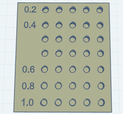 Nozzle holder for 0.2, 0.4, 0.6, 0.8 and 1.0