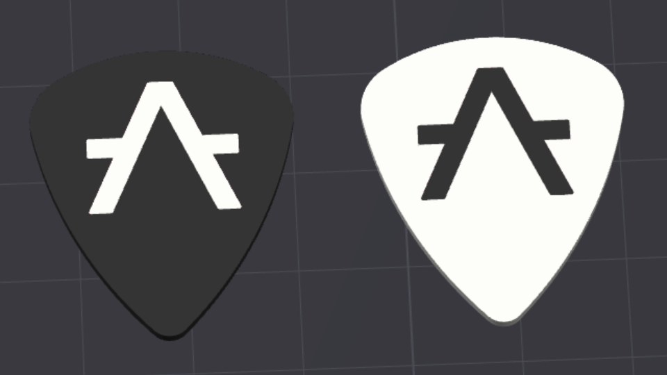 Aleph Zero Guitar Pick