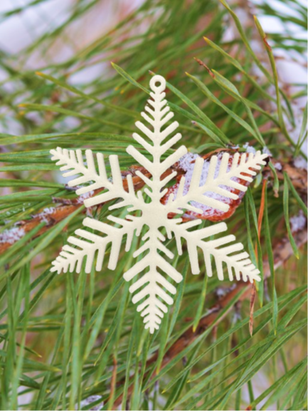 Christmas ornament snowflake 7
