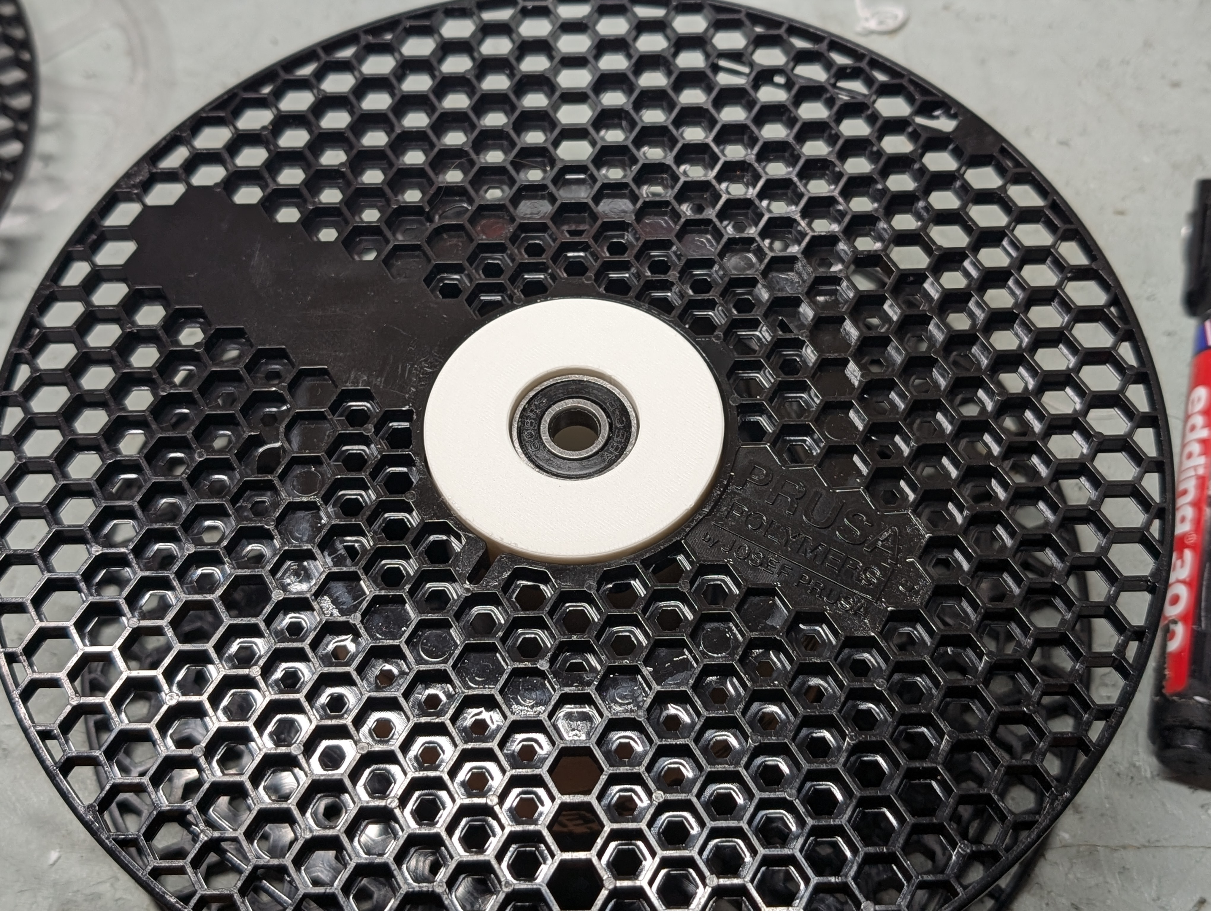 Prusament Center Spool hub