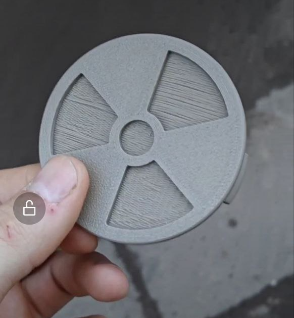 Ronal Penta P9 wheel central  hub cap