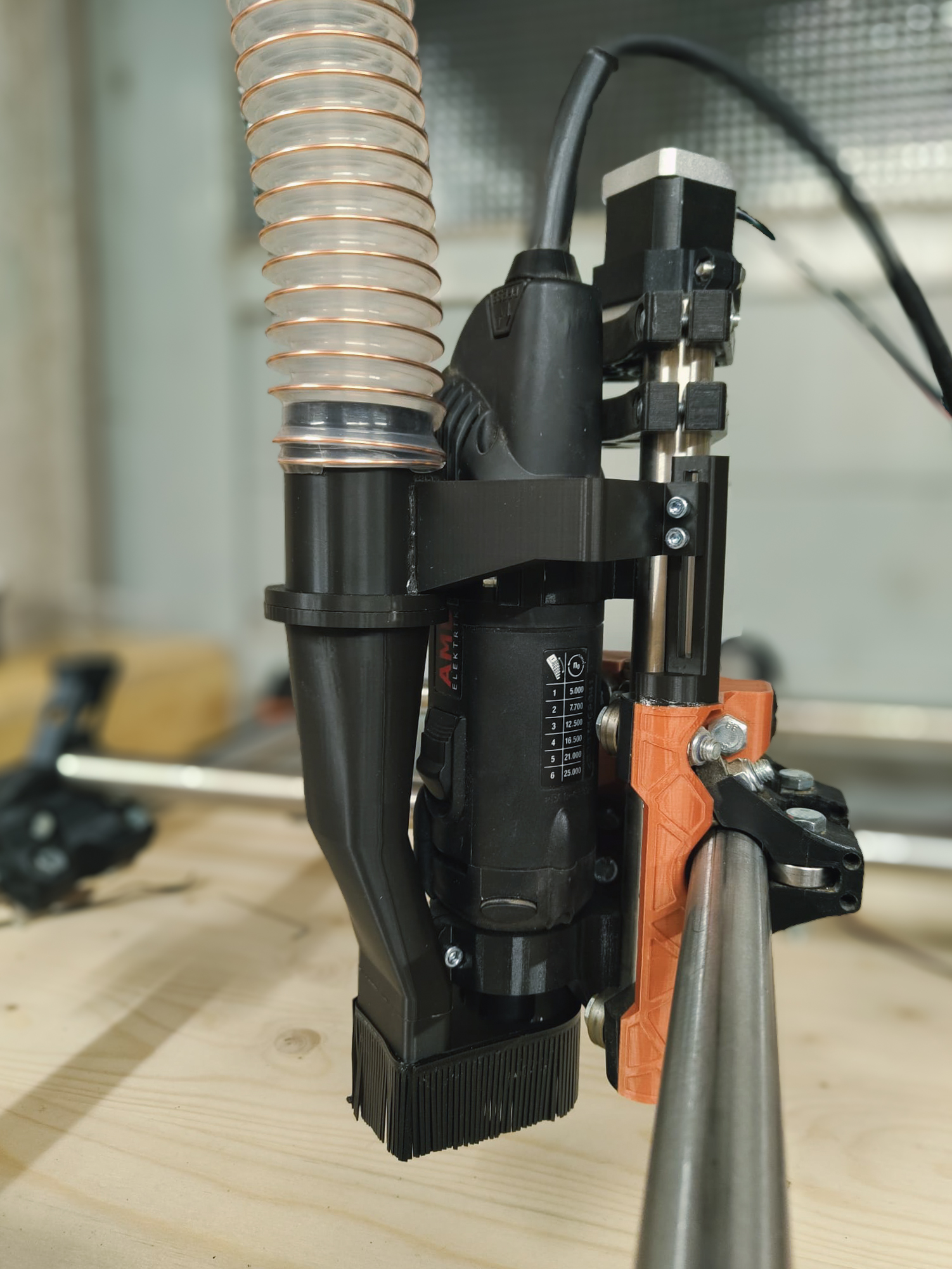 MPCNC - Independent floating Dust Shoe-No X/Y loss