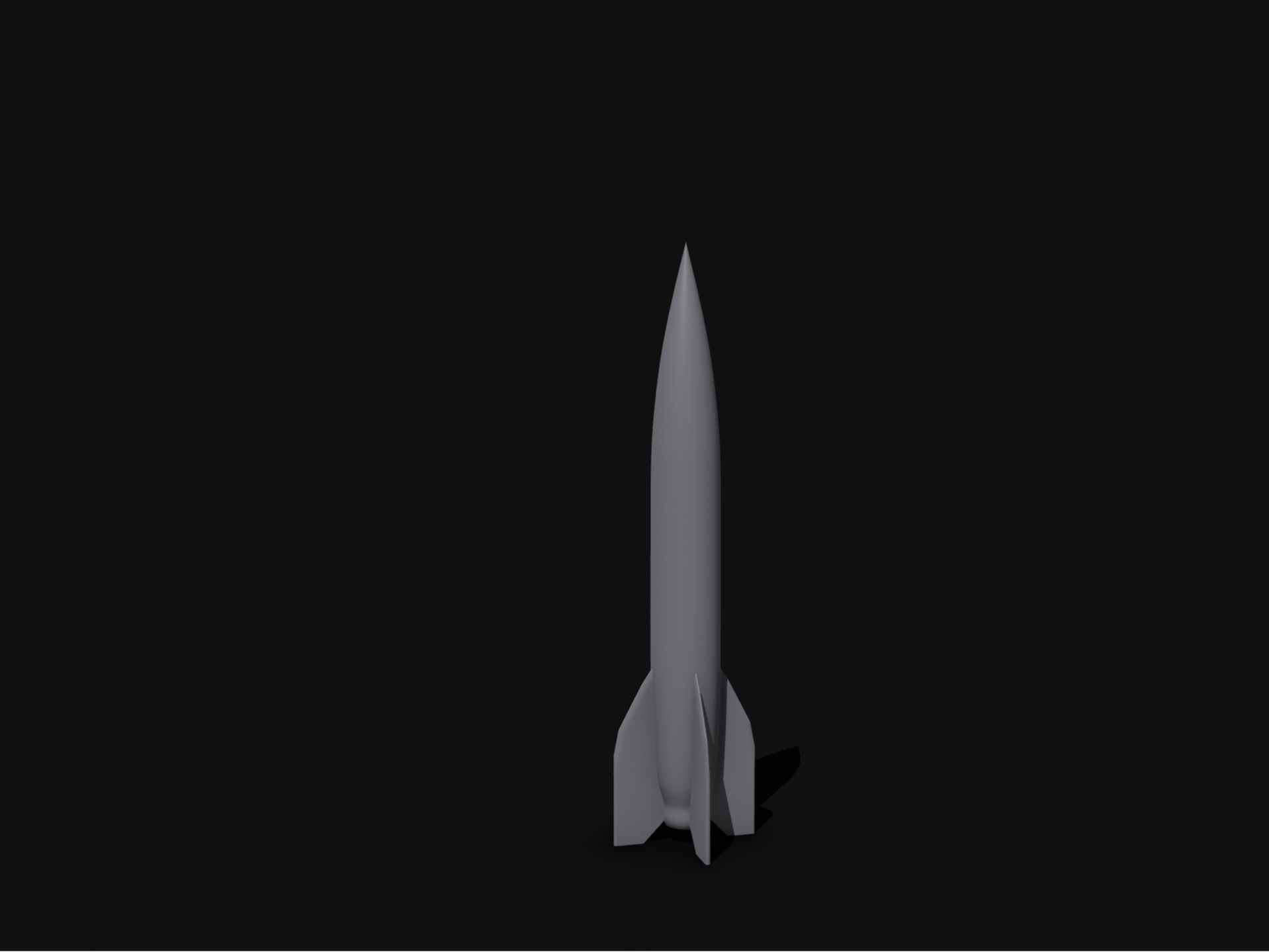 V2 Mini Style Model Rocket