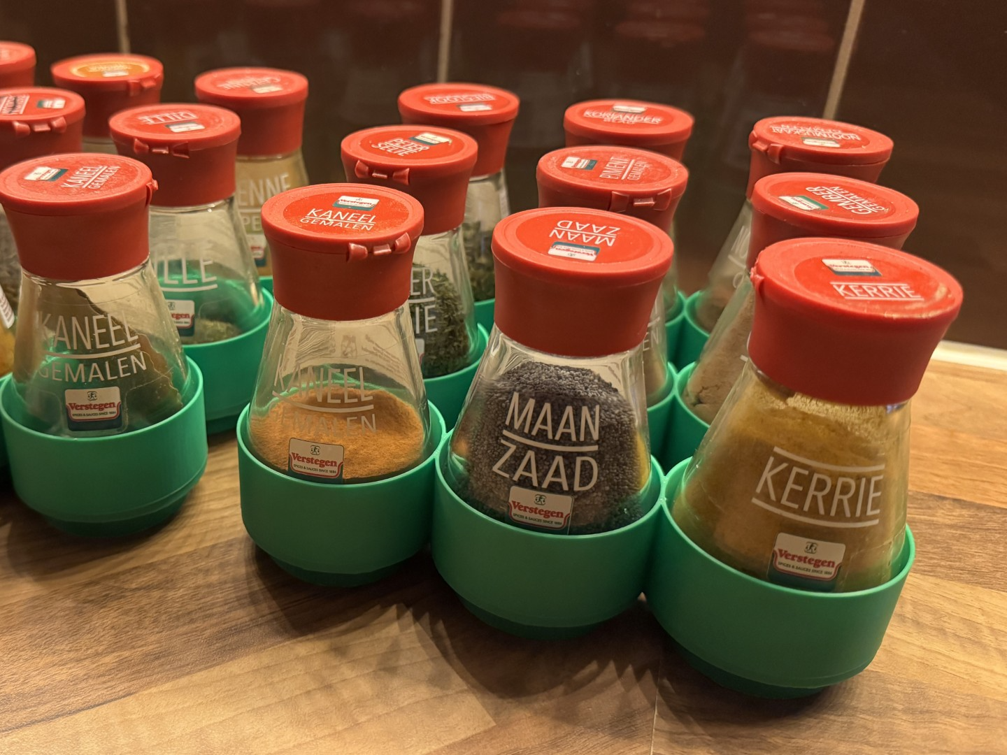 Verstegen spice jar storage