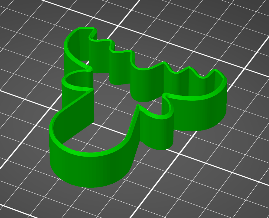 reindeer Christmas cookie cutter
