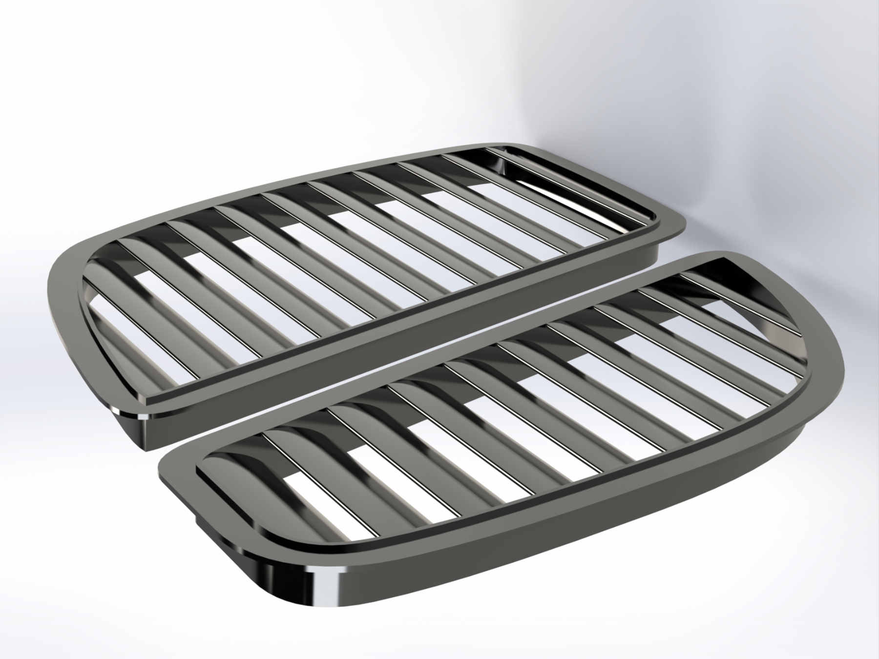 Air intake for car hood