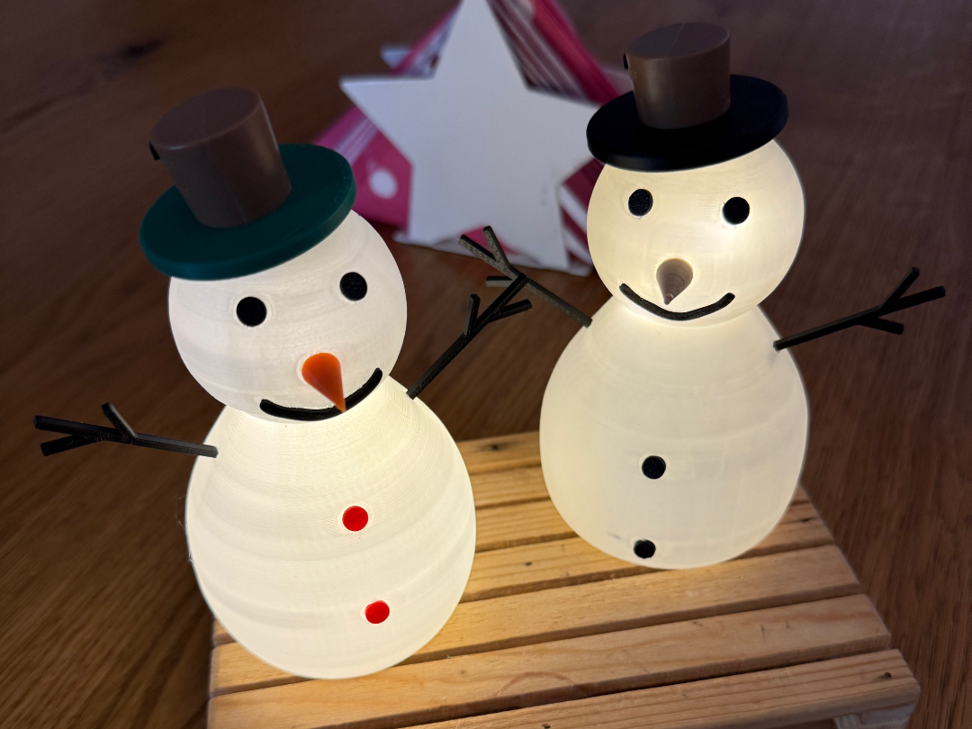 Shining snowman