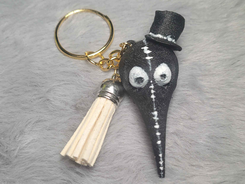 masque de la peste porte clé