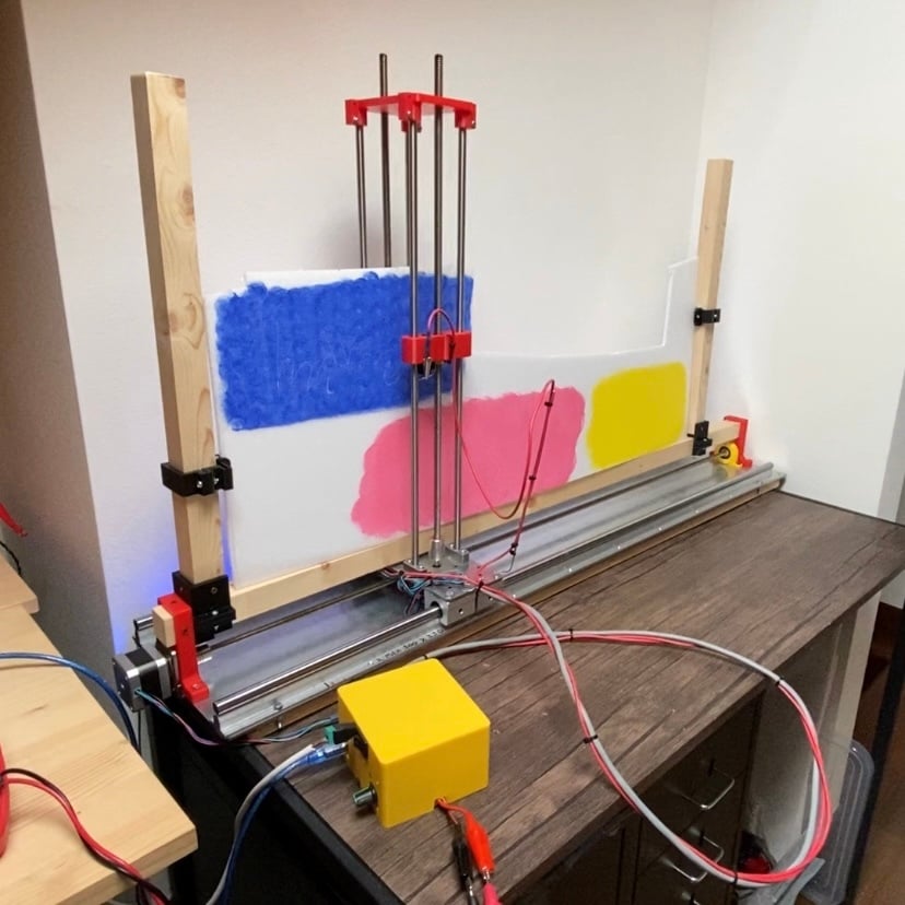 Foamboard cutter hot wire cnc arduino