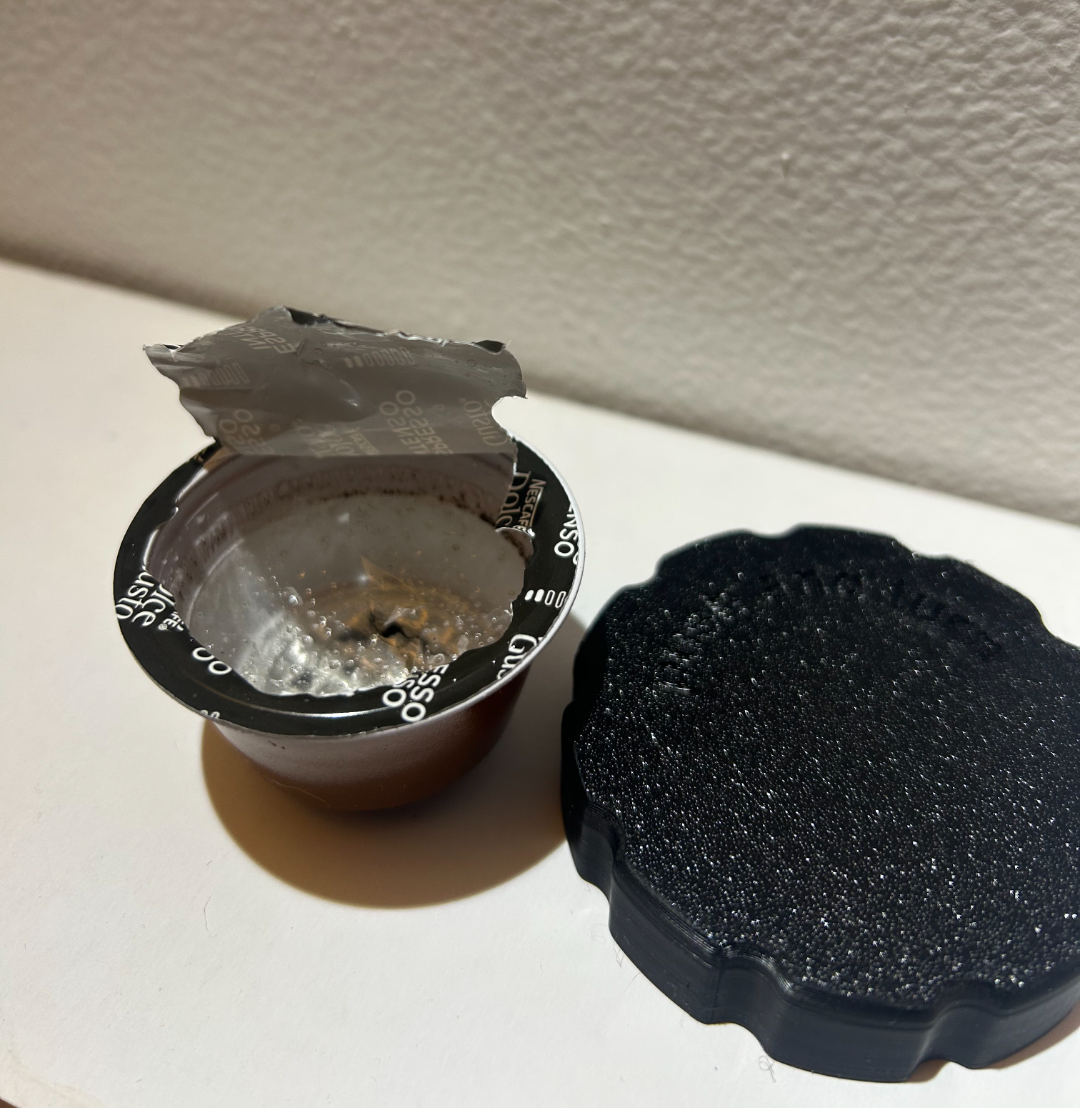 open coffee capsules