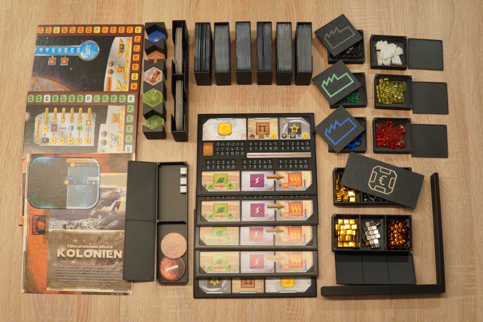 Terraforming Mars + Colonies + H&E Box Insert