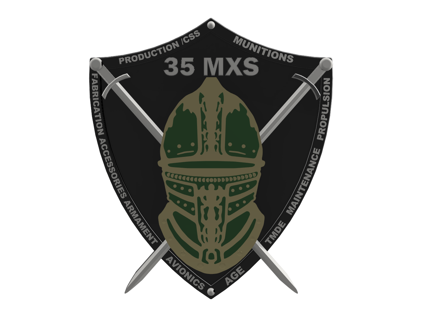 35 MXS Plaque