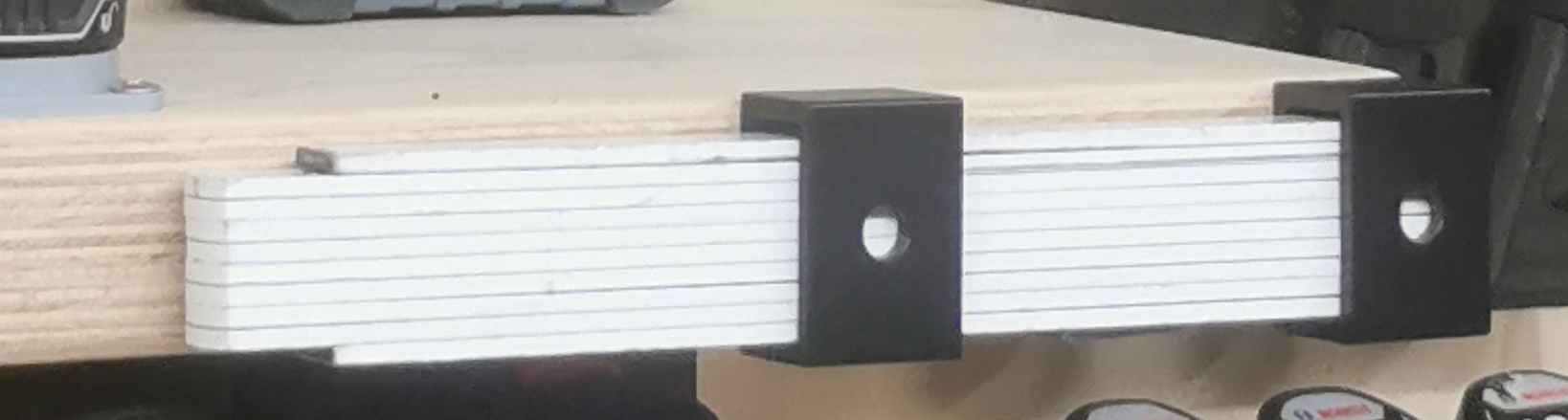 Wandhalter Zollstock (Folding ruler mount)