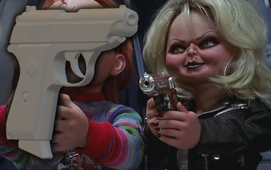 Bruni 9mm Handgun Prop
