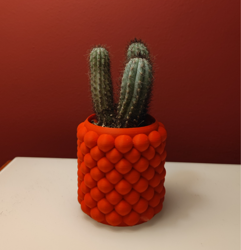 Macetero de esferas