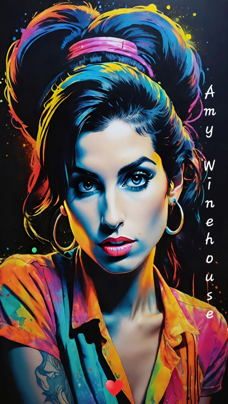 Amy Winehouse Hueforge