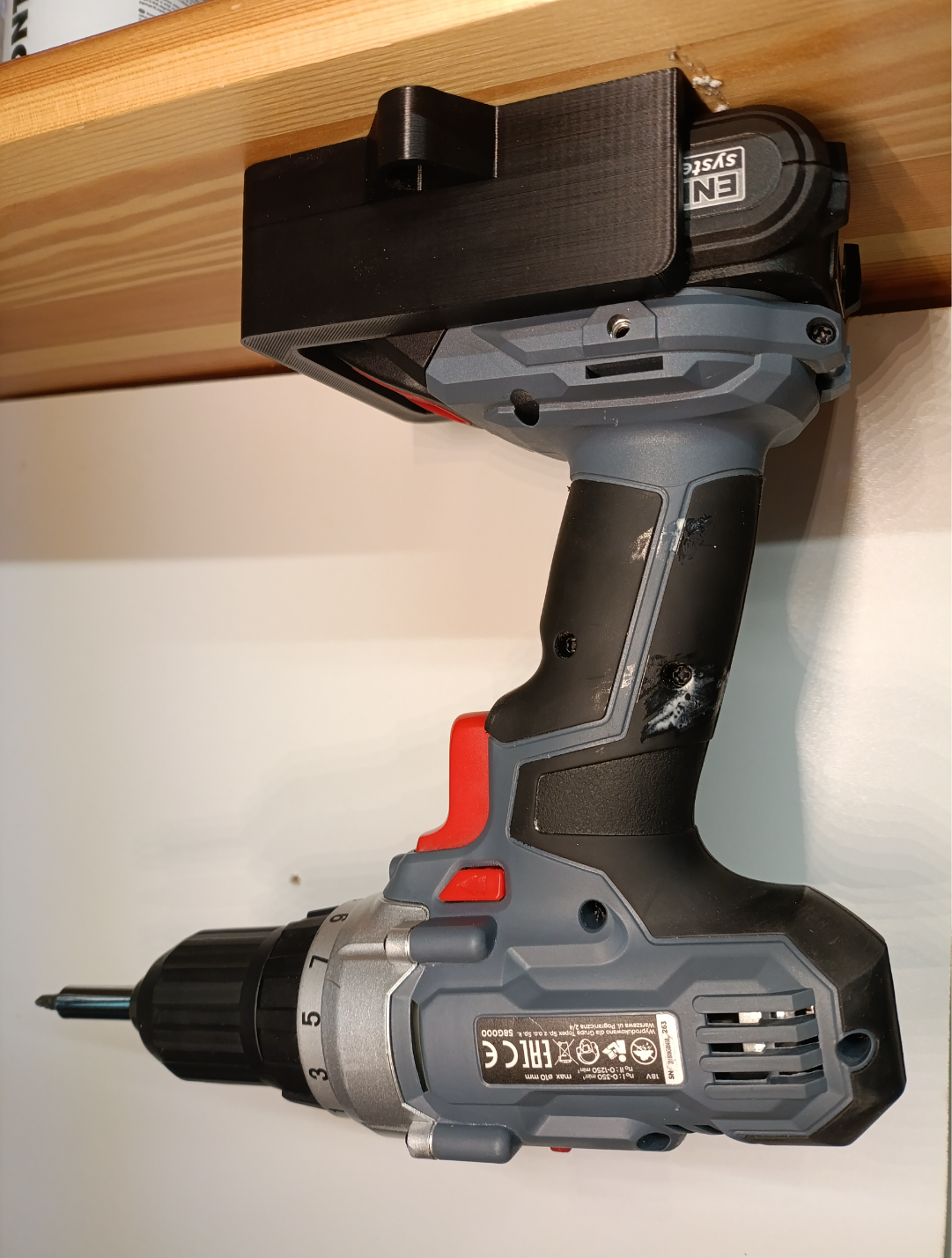 Cordless Screwdriver holder GRAPHITE etc.