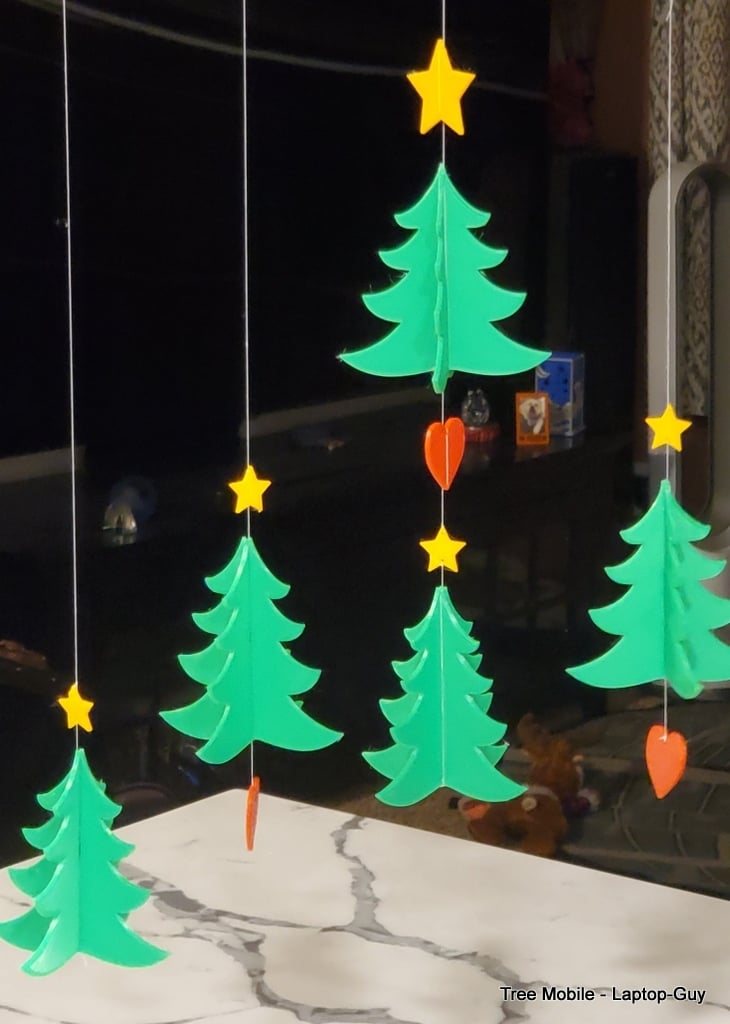 Holiday Tree Mobile